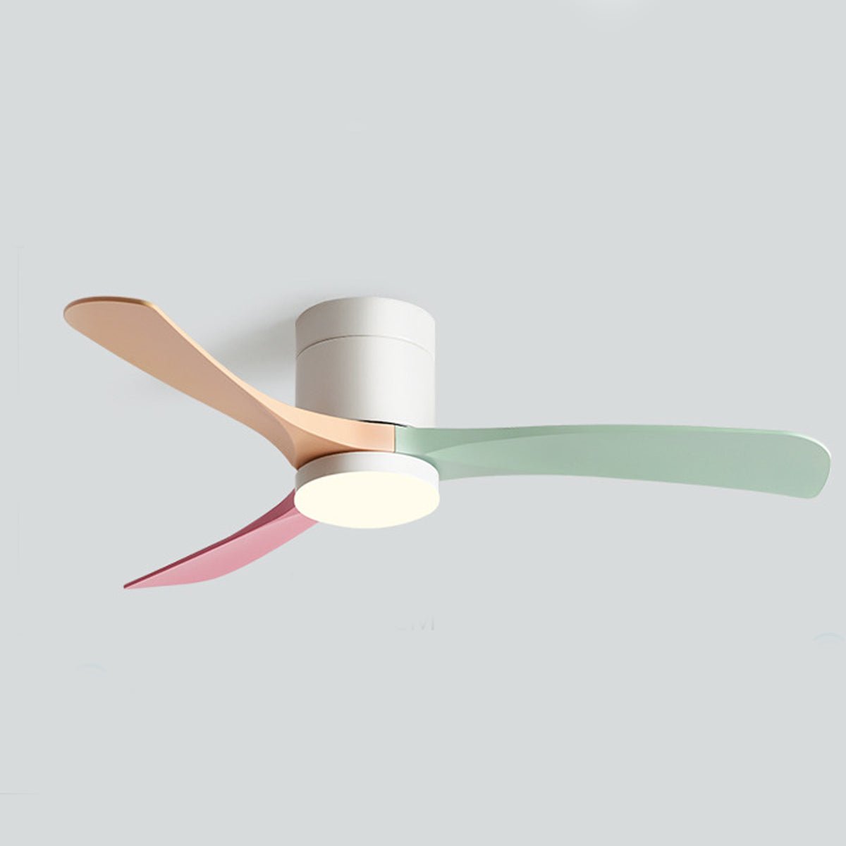 Plafondventilator met Verlichting – 6 Snelheden & Omkeerbaar – Stille Motor | Sansoti
