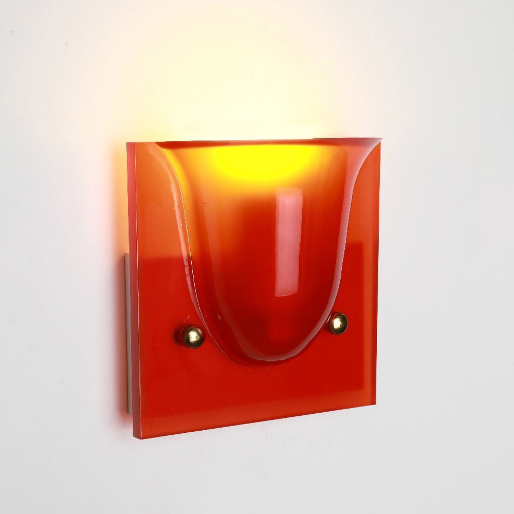Mollo Wandlamp — Organische Hars & IJzer Wandverlichting | Sansoti