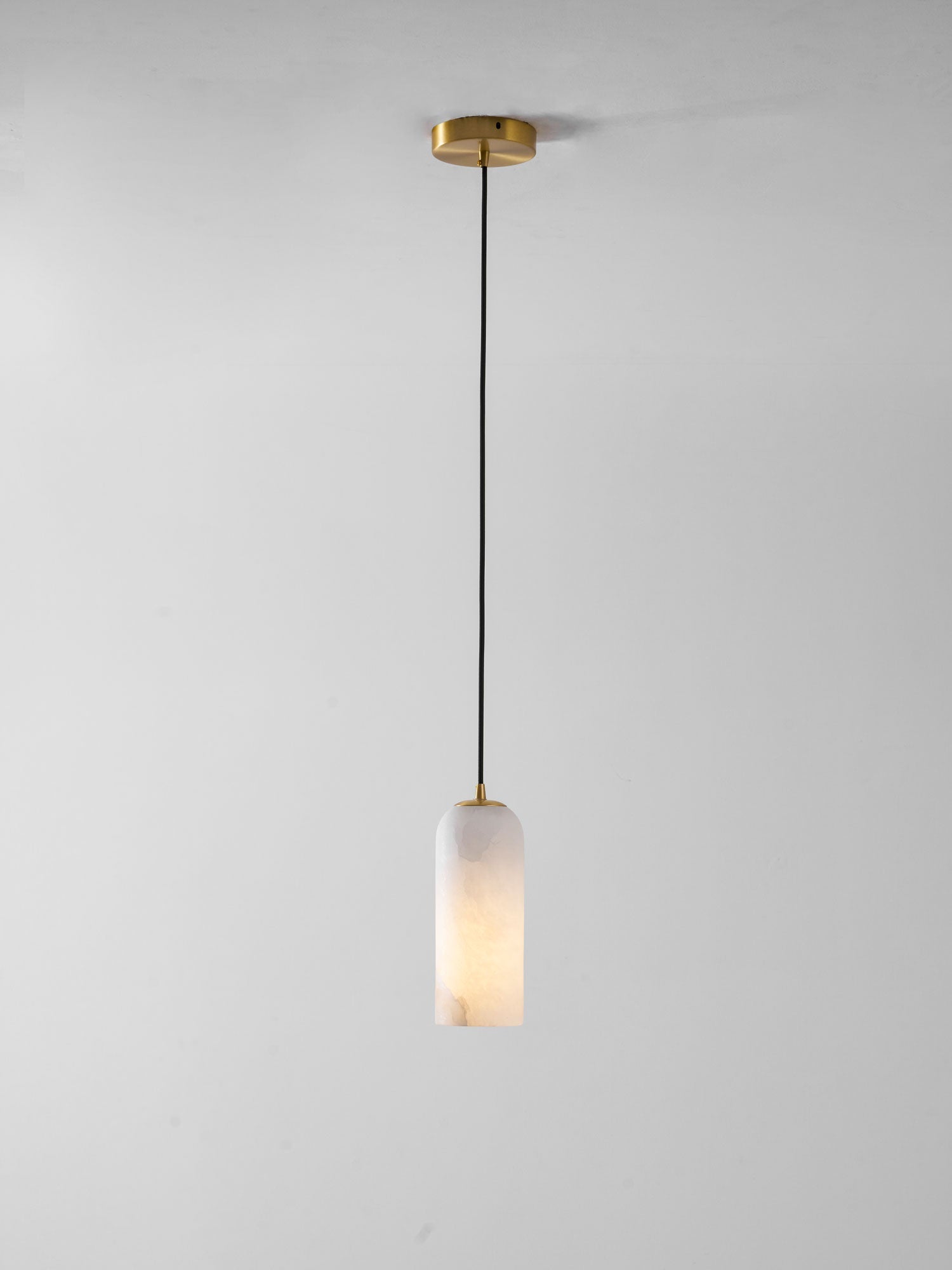Alabasten Hanglamp met Gevlochten Snoer – Natuursteen Verlichting van Enkel Lichtpunt tot 21-Lichts Cluster – Mid-Century Modern Stijl Eetkamer Hanglamp met E12/E14 Fitting | Sansoti