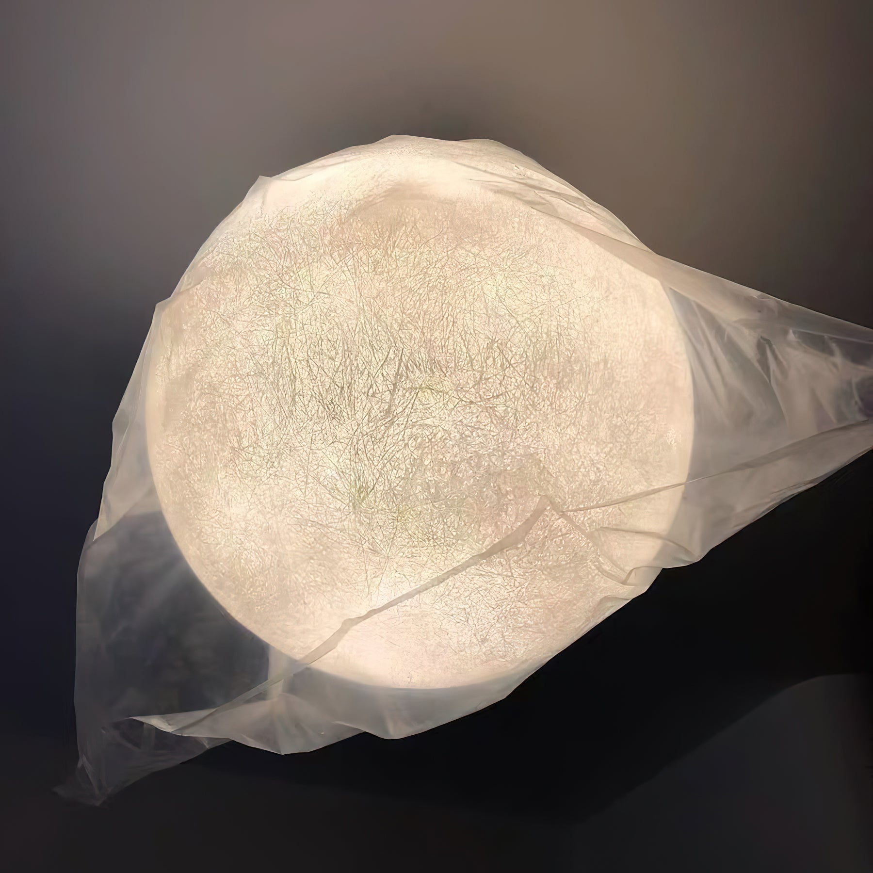 Maan Hanglamp – Realistische Textuur – 8 Maten Beschikbaar – Romantische Maanbol voor Slaapkamer Eetkamer Kinderkamer – Dimbaar Warm Licht – Schuine Plafondadapter Inbegrepen | Sansoti