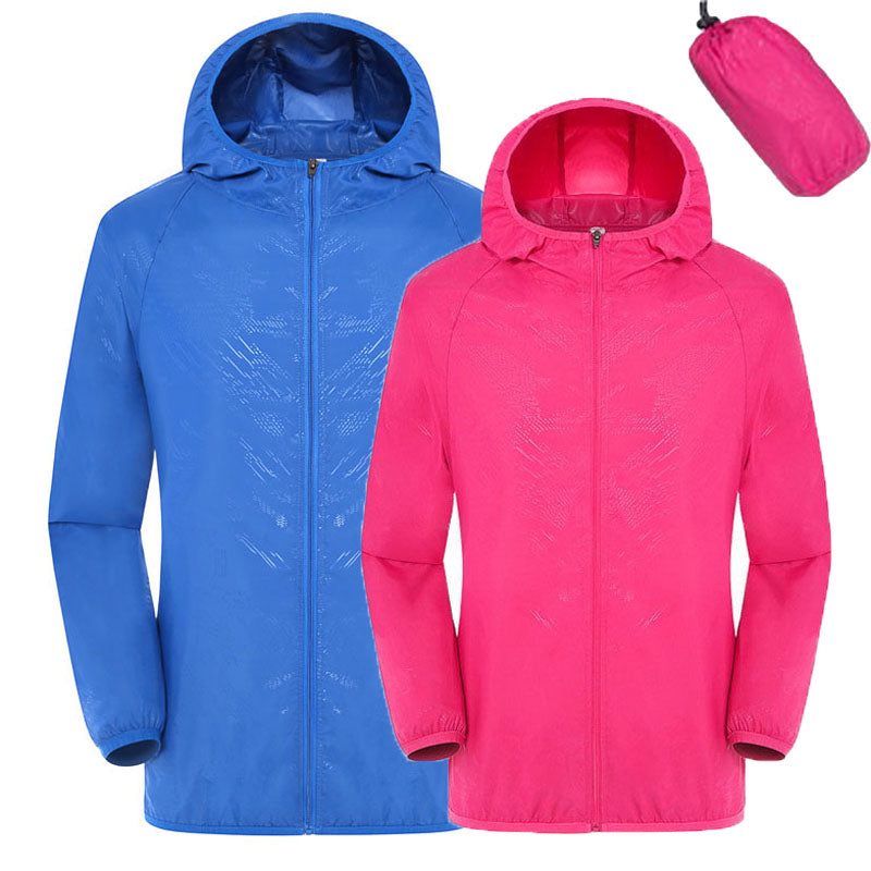 Winddichte Ultralight Regenjas voor Outdoor Avonturen | Sansoti
