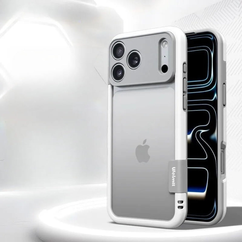 Coque bumper bicolore en silicone pour iPhone avec protection du contour de caméra Antichocs pour iPhone 13-17 | Sansoti