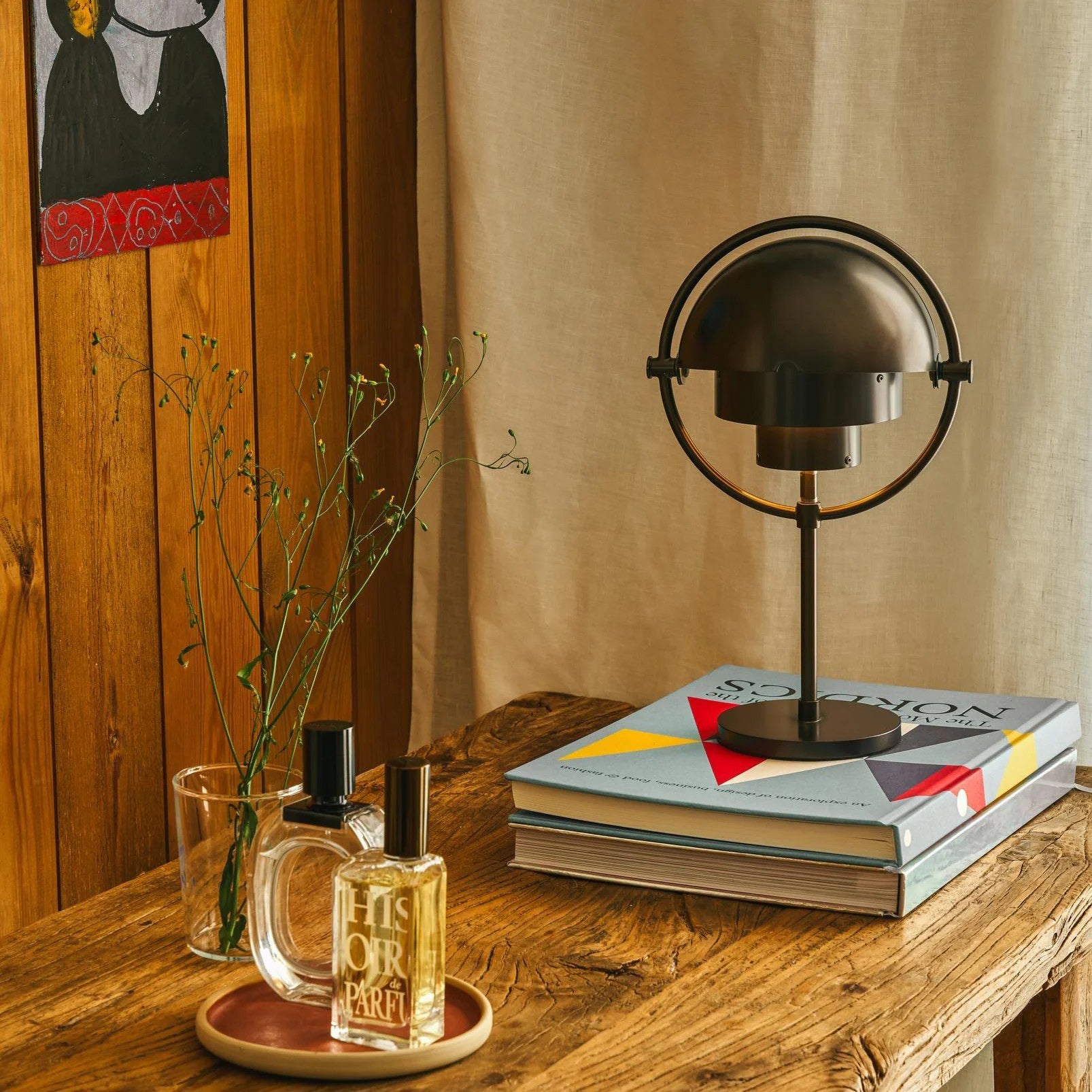 Draagbare Tafellamp met Geïntegreerde LED en USB-Oplaadbare Batterij – Dimbaar 330 Lumen 3000K Modern Design | Sansoti