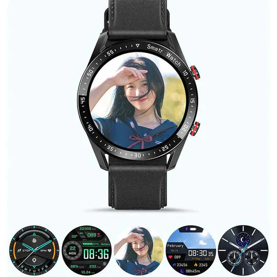 Multifunctional Health Watch with Heart Rate Monitor and Blood Pressure Measurement – Waterproof Smartwatch with Rechargeable Battery | Sansoti
