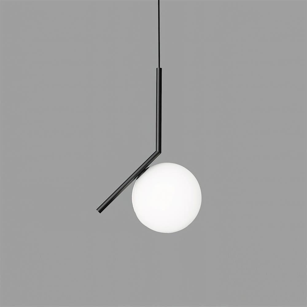 Glazen Hanglamp Messing Ø20cm Dimbaar Modern Design Eettafel Woonkamer Keuken Verlichting Elegant Sfeervol | Sansoti