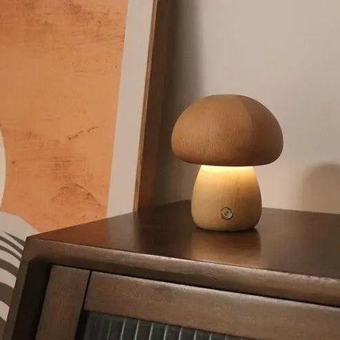 Lampe de table Champignon Dimable USB Rechargeable Blanc Chaud | Restfield