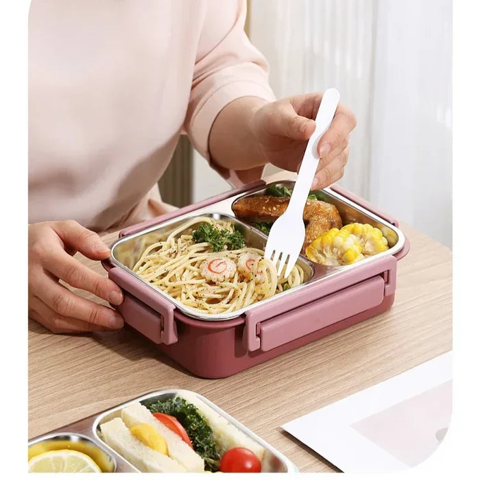 Boîte repas isotherme en acier inoxydable avec isolation sous vide, maintien au chaud pendant 12 heures, étanche, pour le travail, les déplacements et le déjeuner à l’école | Sansoti
