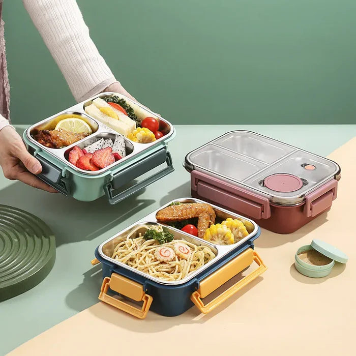 Boîte repas isotherme en acier inoxydable avec isolation sous vide, maintien au chaud pendant 12 heures, étanche, pour le travail, les déplacements et le déjeuner à l’école | Sansoti