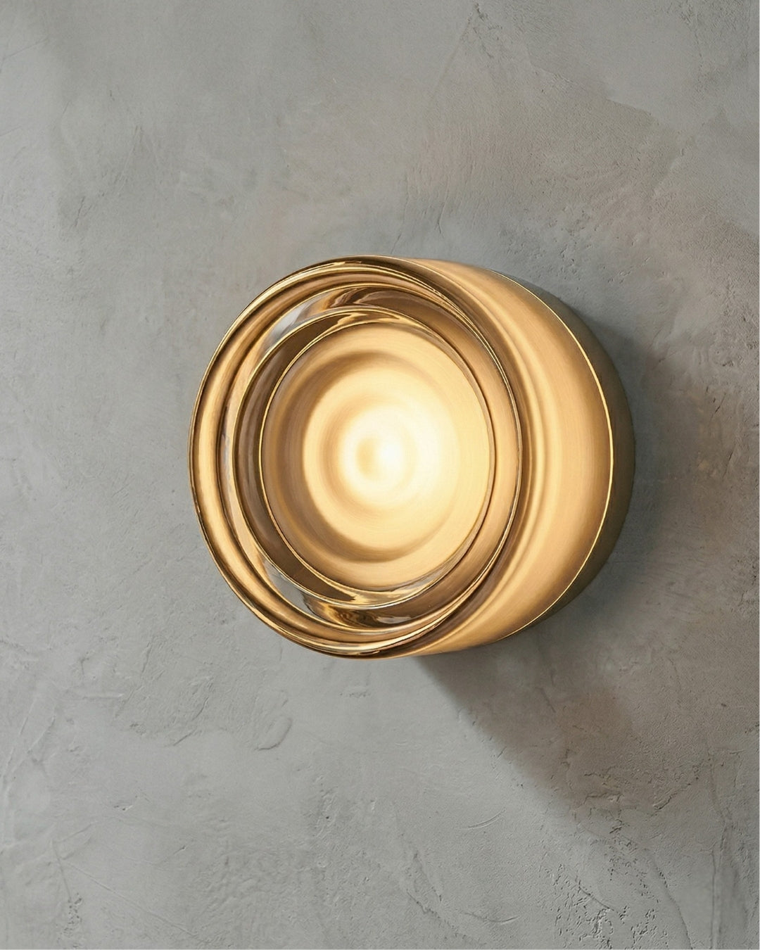 Minimalistische LED-Wandlamp Rond Aluminium Acryl Diffuus Licht Warm Wit Modern Design Compact Slaapkamer Gang Accentverlichting | Sansoti