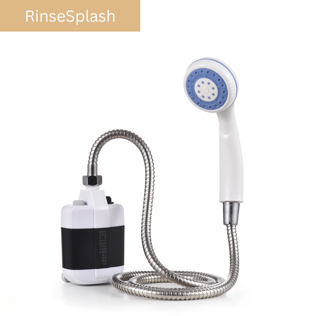 Draagbare Campingdouche Oplaadbaar USB voor Buiten Wandelen Kamperen Strand | Sansoti