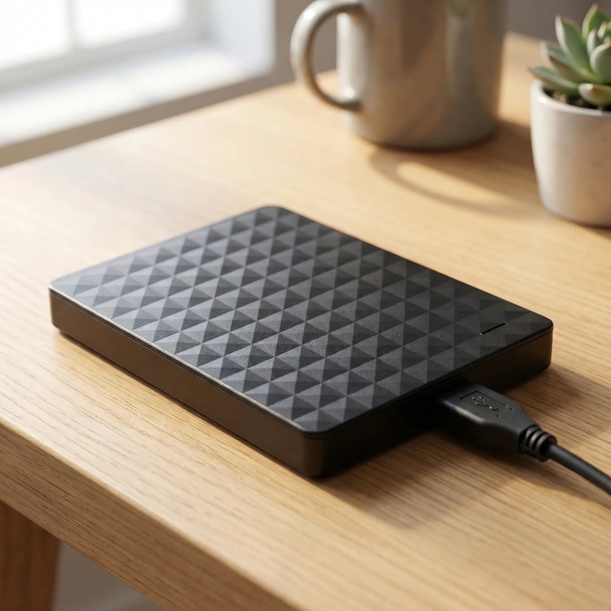 Compacte Externe Harde Schijf 10 TB – Snelle USB 3.0 Dataopslag voor Back-ups en Projecten | Sansoti