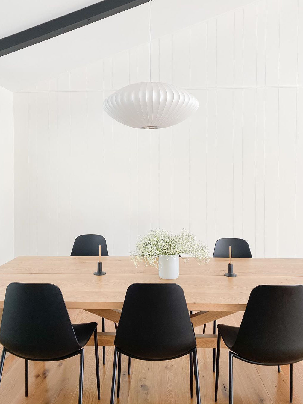 Bubbel Hanglamp met Stalen Draadstructuur Wit Ø40cm Moderne Verlichting | Sansoti