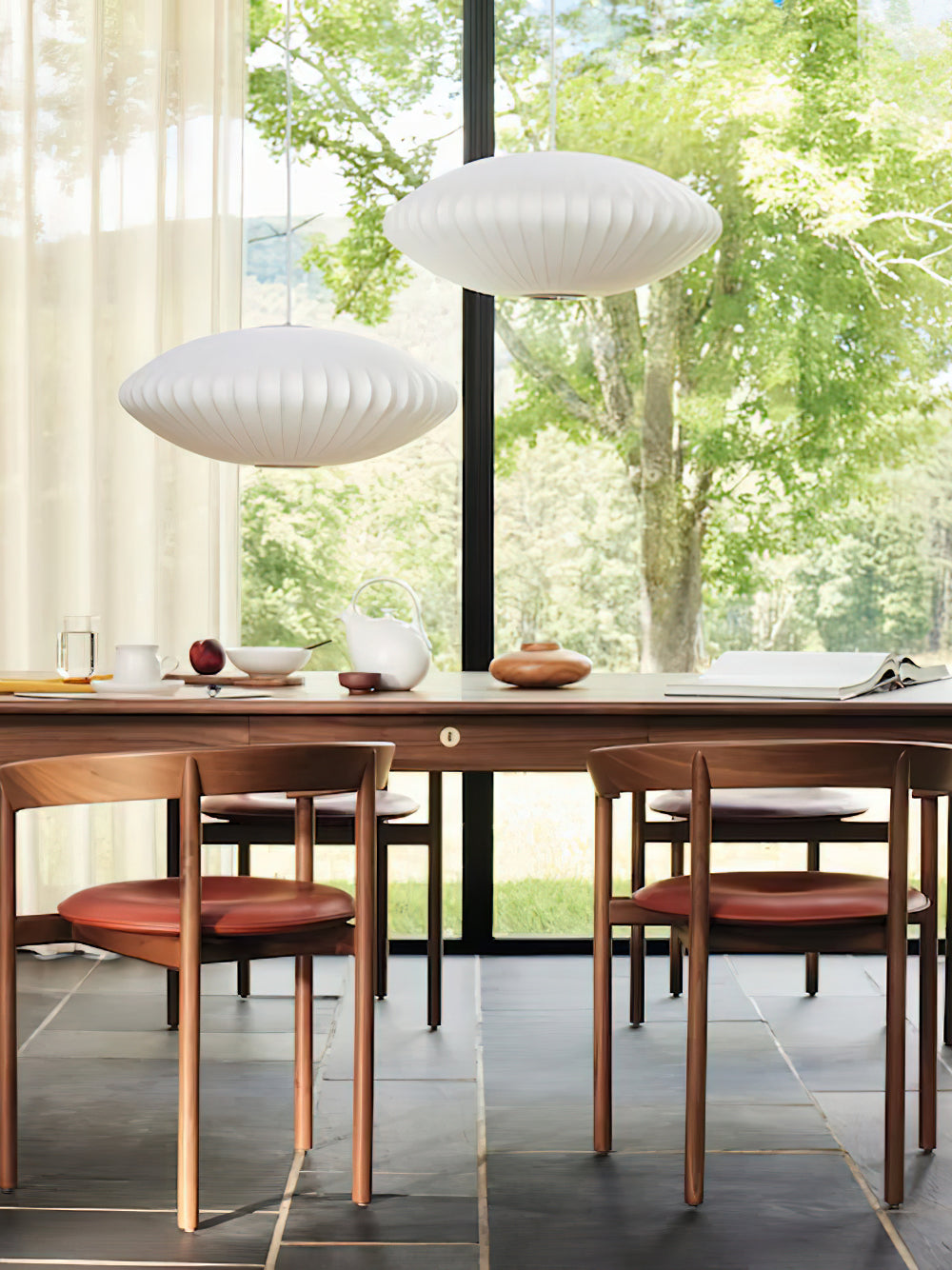 Bubbel Hanglamp met Stalen Draadstructuur Wit Ø40cm Moderne Verlichting | Sansoti