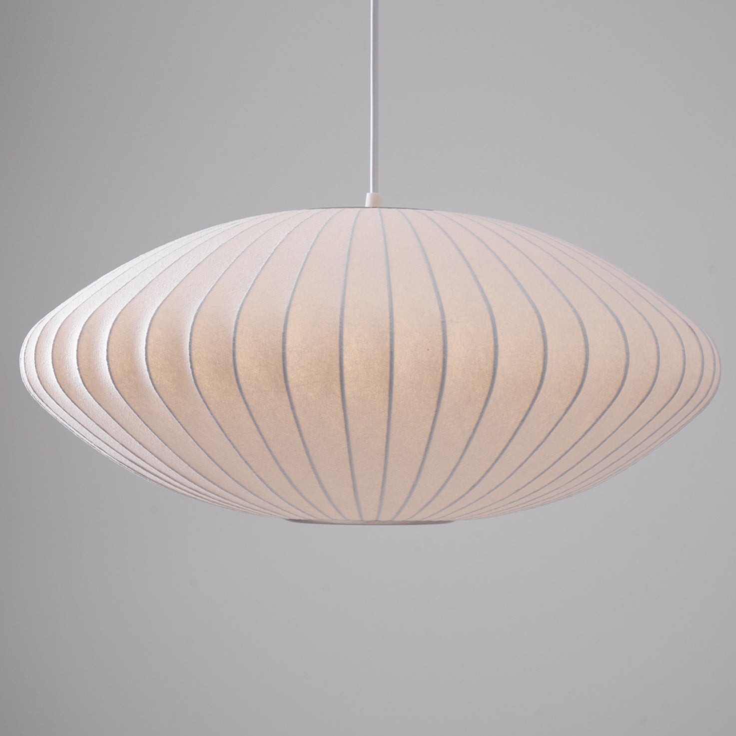 Bubbel Hanglamp met Stalen Draadstructuur Wit Ø40cm Moderne Verlichting | Sansoti