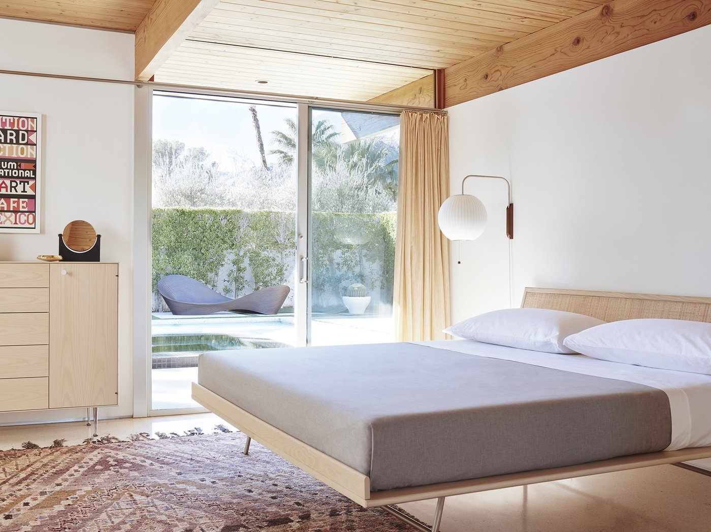 Wandlamp Zijden Kap Walnoot Metaal Wit Woonkamer Slaapkamer | Sansoti