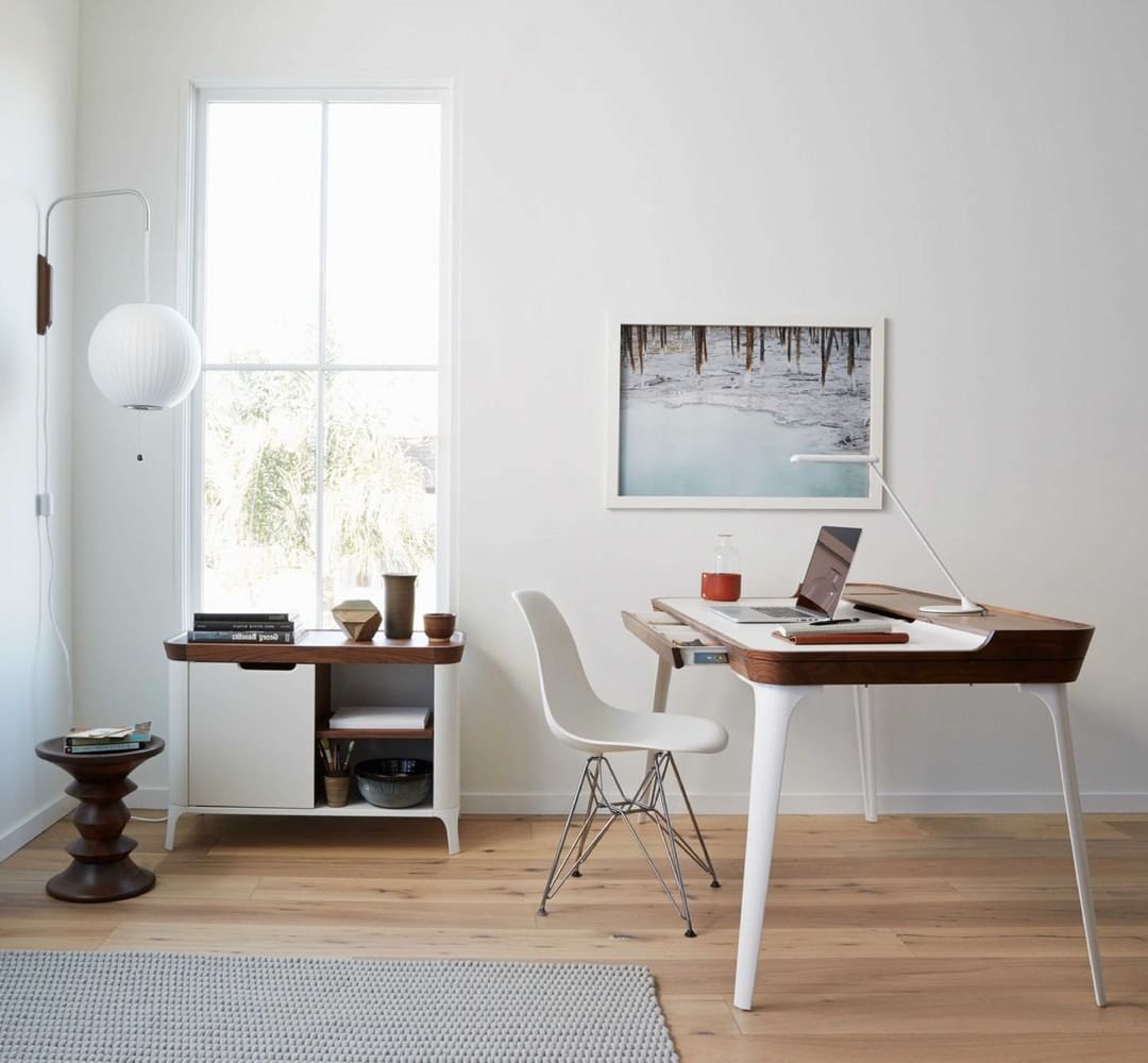 Wandlamp Zijden Kap Walnoot Metaal Wit Woonkamer Slaapkamer | Sansoti