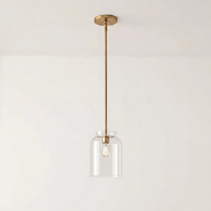 Scandinavische Hanglamp – Moderne Metalen Designlamp in Matte Afwerking – Stijlvolle Pendelverlichting voor Eetkamer Keuken Woonkamer | Sansoti