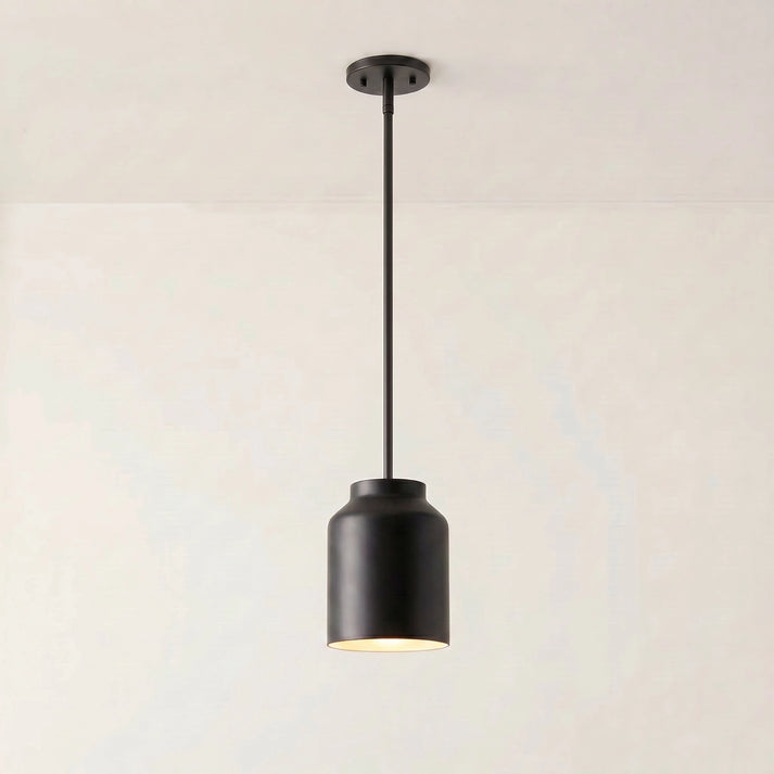 Scandinavische Hanglamp – Moderne Metalen Designlamp in Matte Afwerking – Stijlvolle Pendelverlichting voor Eetkamer Keuken Woonkamer | Sansoti