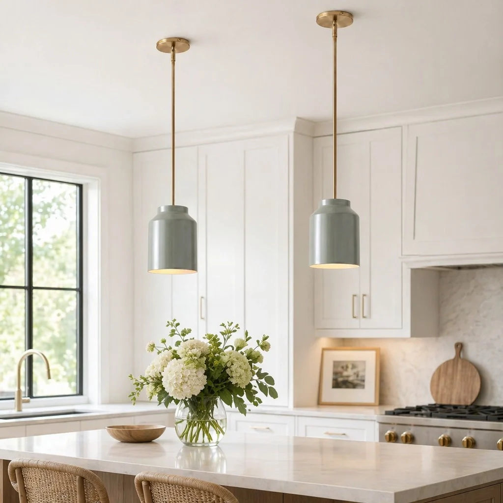 Minimalistische Plafondlamp met Matte Afwerking – Morandi Kleuren – Scandinavisch Design | Sansoti