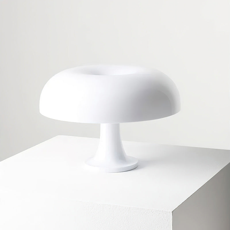Paddenstoelvormige Tafellamp met 4 Lichtbronnen en Gedimde Retro Sfeer | Sansoti