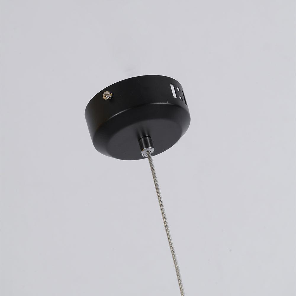 Suspension LED Design Oiseau Résine Aluminium Blanc Noir 3000K 4000K 6000K Salon Suspension Minimaliste Organique Plafonnier | Restfield