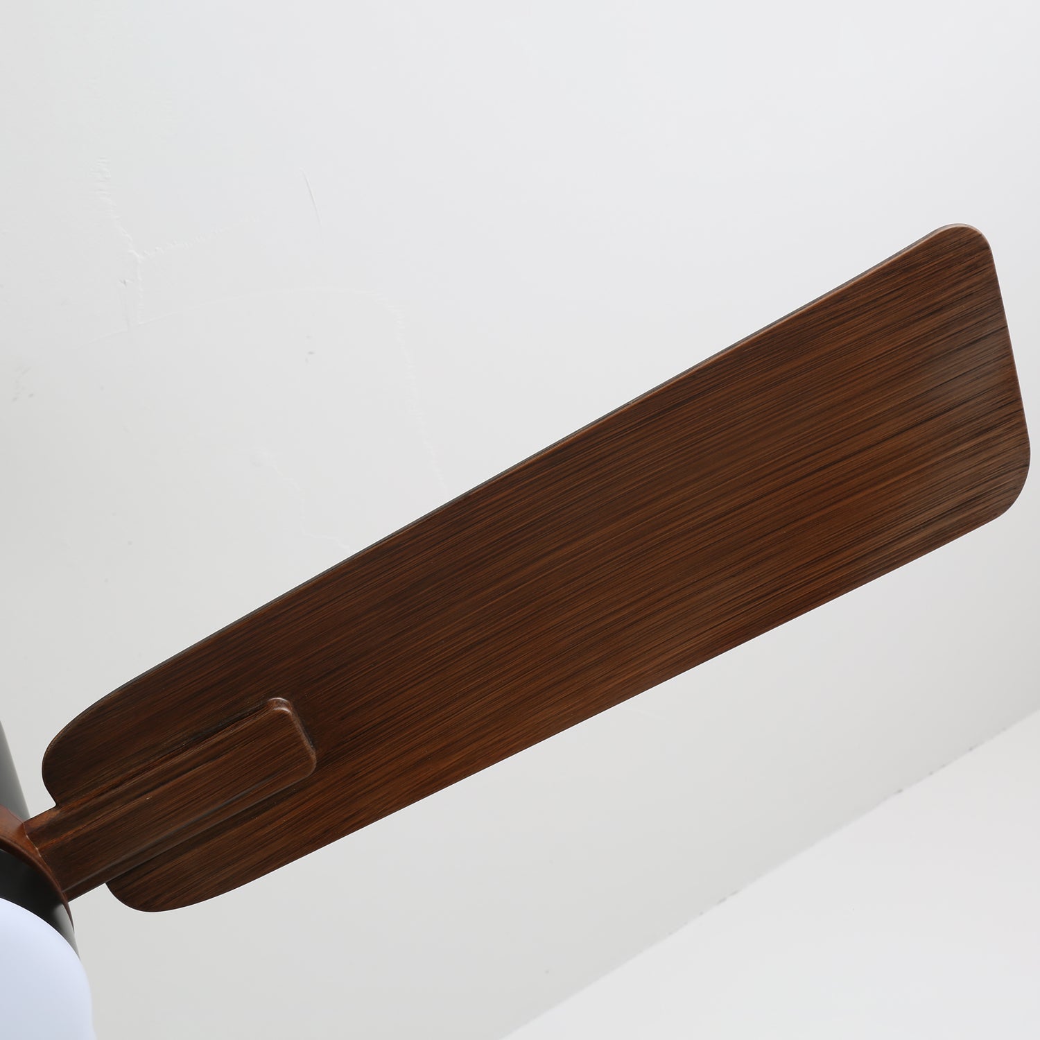 Moderne Plafondventilator met Verlichting — Hout & LED — Afstandsbediening | Sansoti
