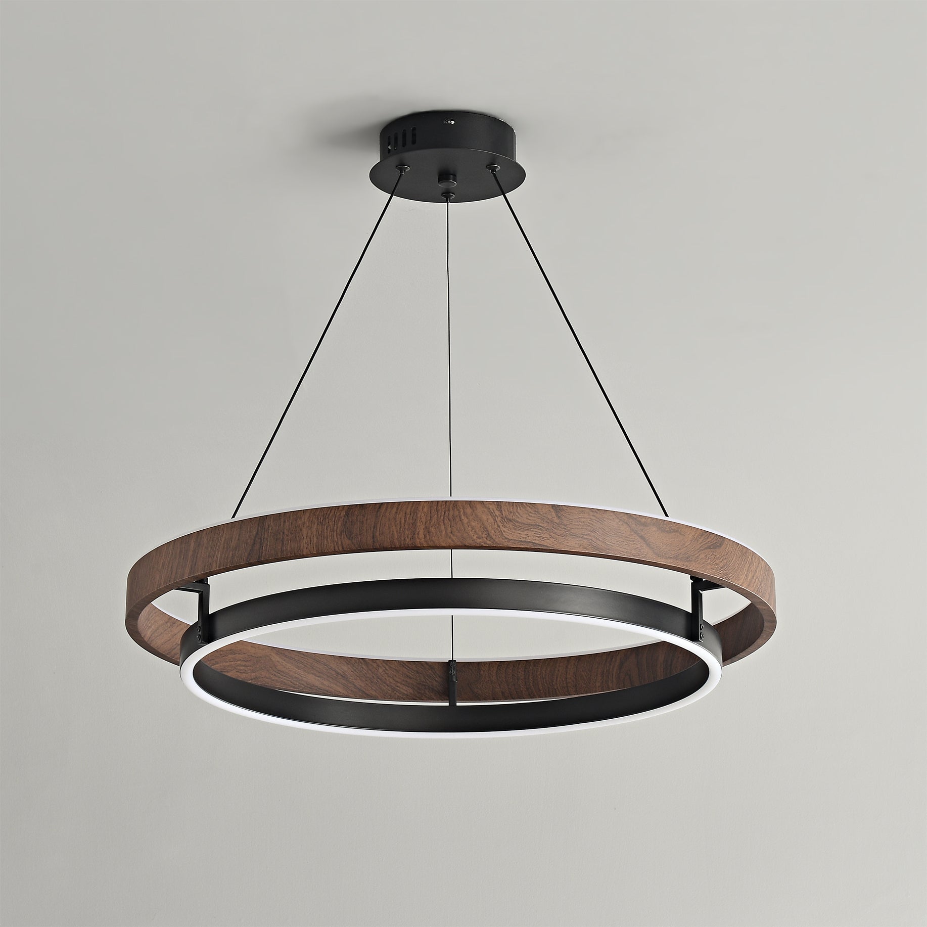 Moderne LED Hanglamp met Ringen – Design Verlichting met Warm Licht | Sansoti