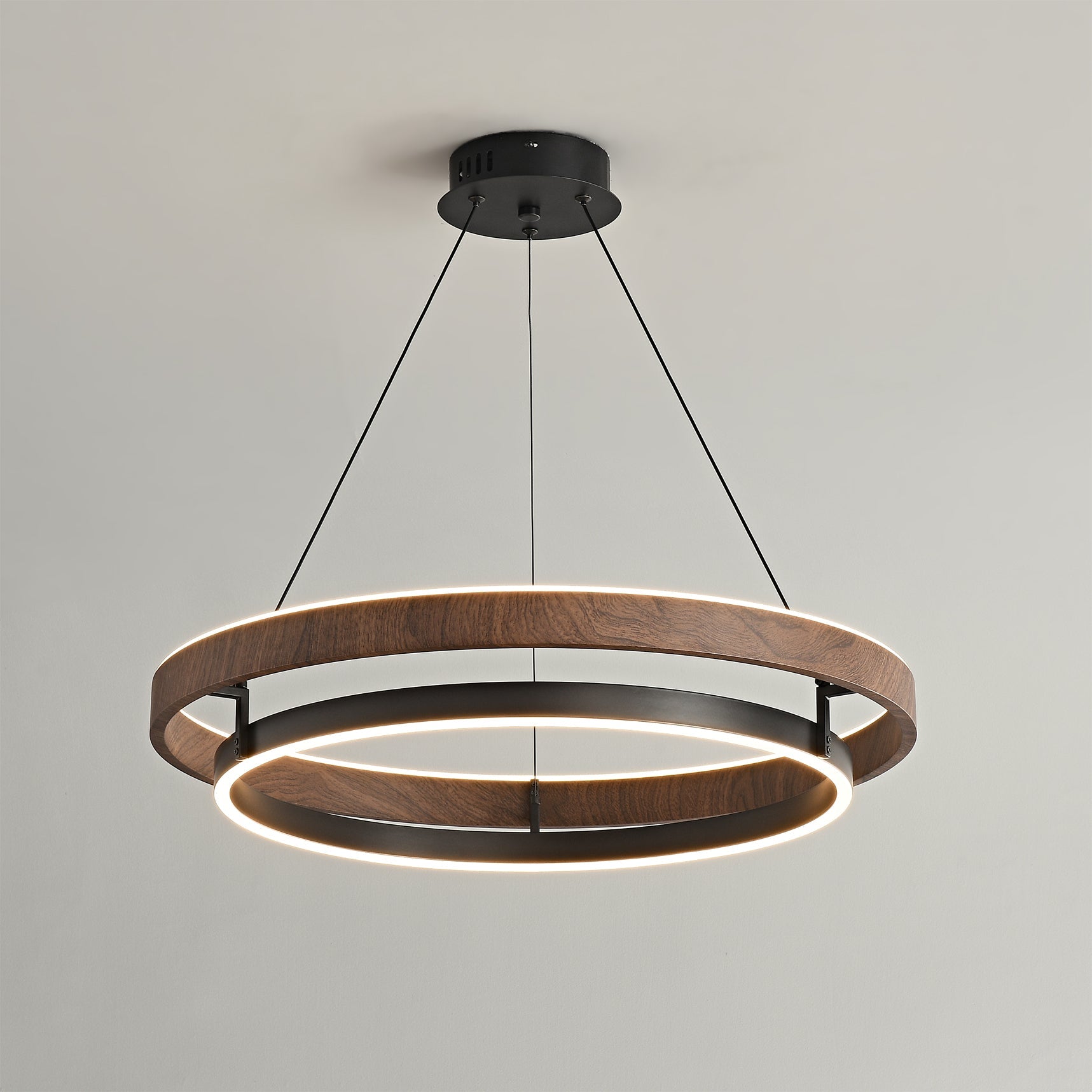 Moderne LED Hanglamp met Ringen – Design Verlichting met Warm Licht | Sansoti