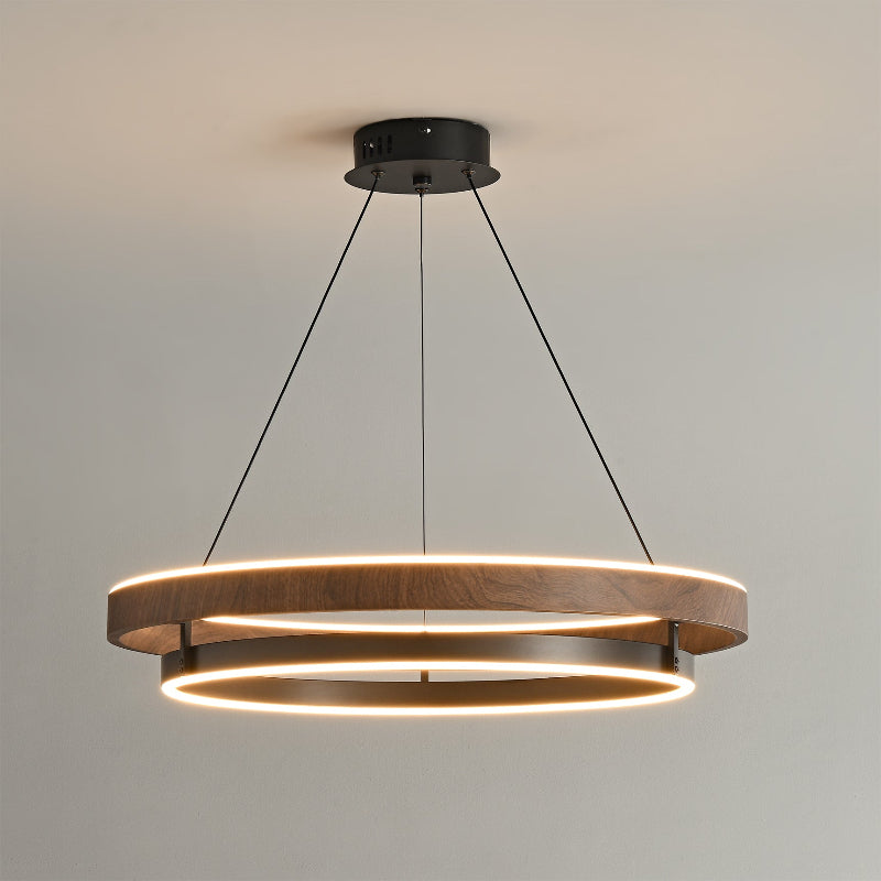Moderne LED Hanglamp met Ringen – Design Verlichting met Warm Licht | Sansoti
