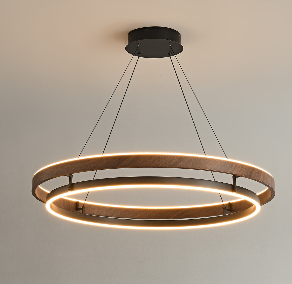 Moderne LED Hanglamp met Ringen – Design Verlichting met Warm Licht | Sansoti