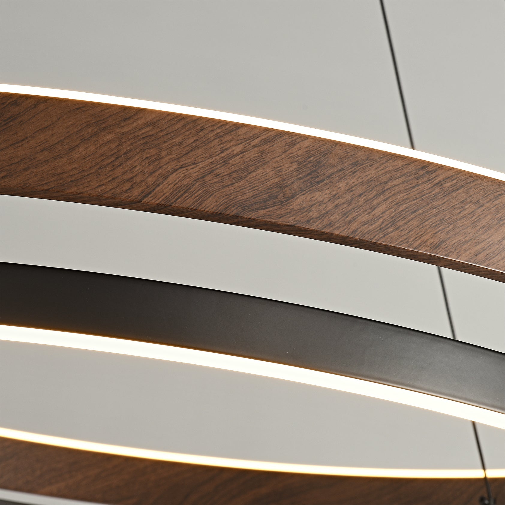Moderne LED Hanglamp met Ringen – Design Verlichting met Warm Licht | Sansoti