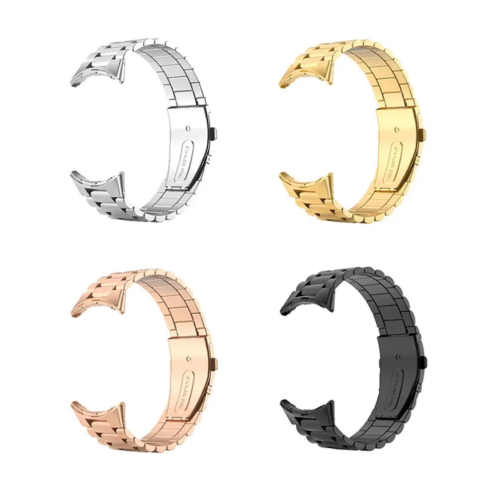 Uhrenarmband aus Edelstahl für Smartwatch 41mm 45mm Premium-Metallarmband Verstellbar Stilvolles Armband | Sansoti