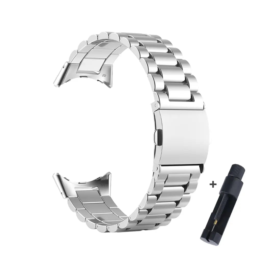 Uhrenarmband aus Edelstahl für Smartwatch 41mm 45mm Premium-Metallarmband Verstellbar Stilvolles Armband | Sansoti