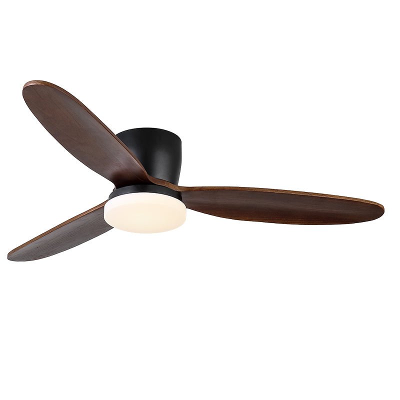 Plafondventilator met Verlichting Athyrs – 35W LED Ingebouwd – 6 Snelheden – Afstandsbediening – Stille Motor – Klassiek Design – Donker Hout – Voor Woonkamer Slaapkamer | Sansoti