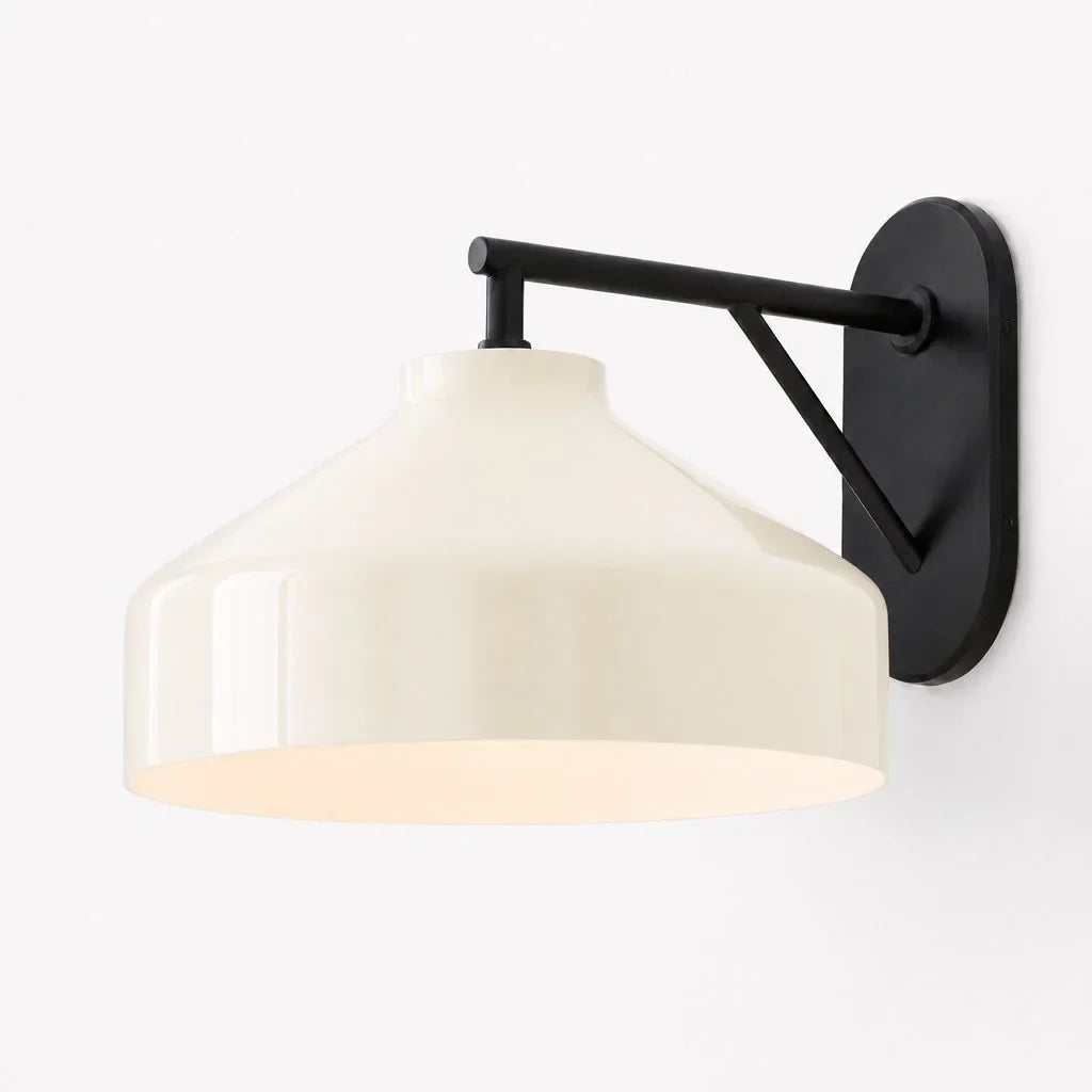 Metalen Wandlamp Minimalistisch Mat Afwerking Scandinavische Stijl Sfeerlicht voor Slaapkamer Gang Woonkamer Interieur | Sansoti