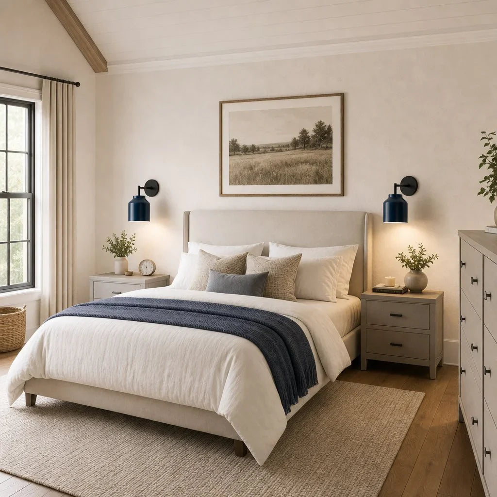 Metalen Wandlamp Minimalistisch Mat Afwerking Scandinavische Stijl Sfeerlicht voor Slaapkamer Gang Woonkamer Interieur | Sansoti