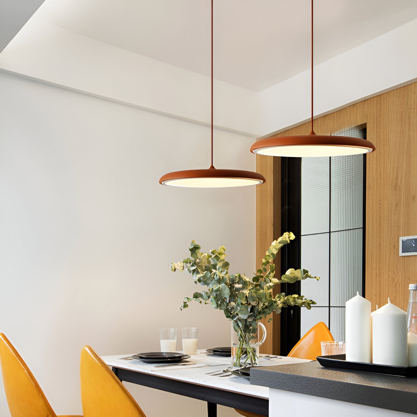 Hängeleuchte Teller Design LED 4000K Nordic Modern Ø25 Ø40 | Restfield