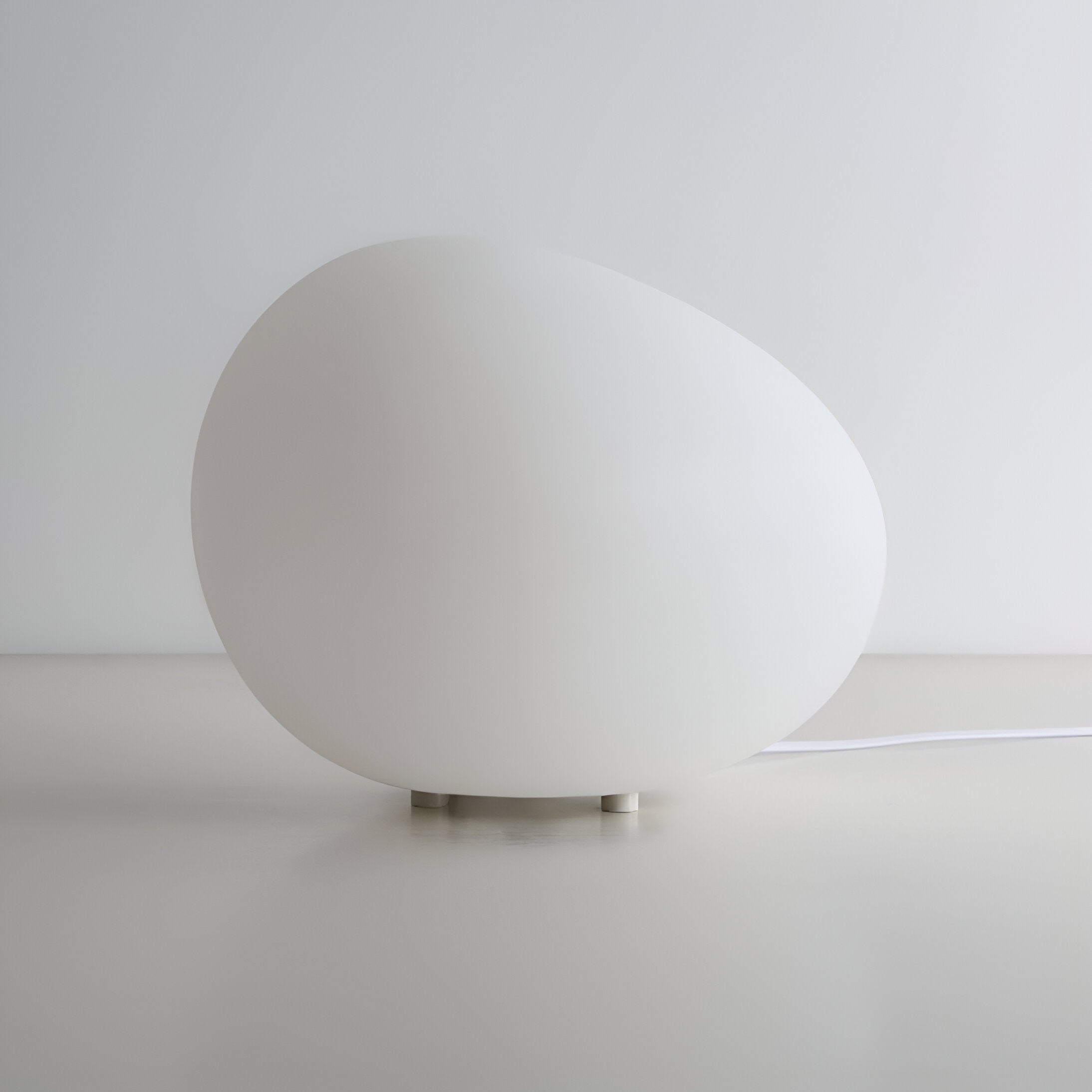 Stein Tischlampe LED 3-Farben PE Stimmungslicht 22cm Wohnzimmer Schlafzimmer Skandinavisch Organisch Nachtlicht Dimmbar | Restfield