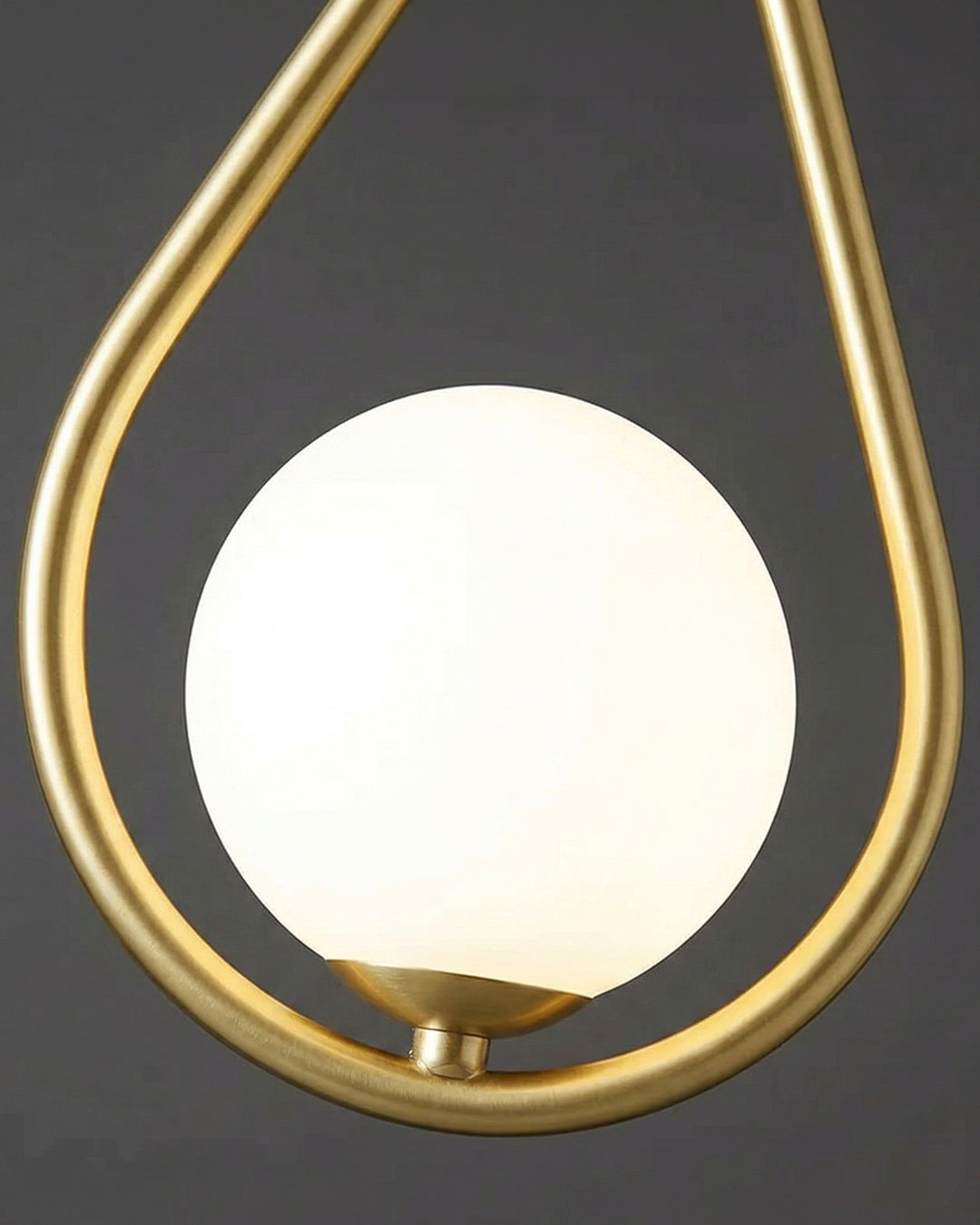 Nordic Drop Hanglamp Minimalistische Druppelvorm Glas Moderne Verlichting voor Eetkamer & Keukeneiland | Sansoti