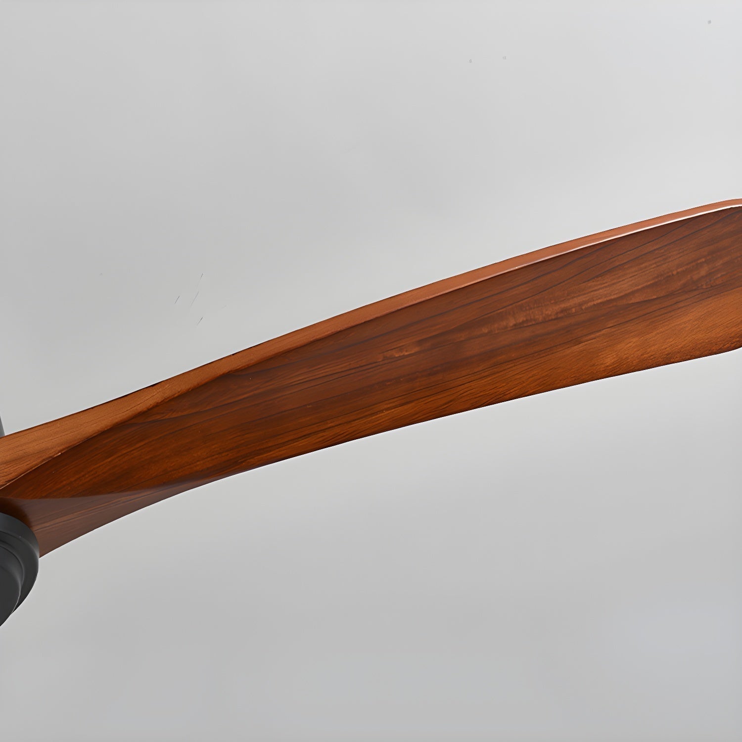 Ventilateur de plafond avec éclairage design scandinave en bois 106/122/132 cm dimmable avec télécommande ventilateur de plafond avec lampe LED lames en bois salon chambre salle à manger | Sansoti
