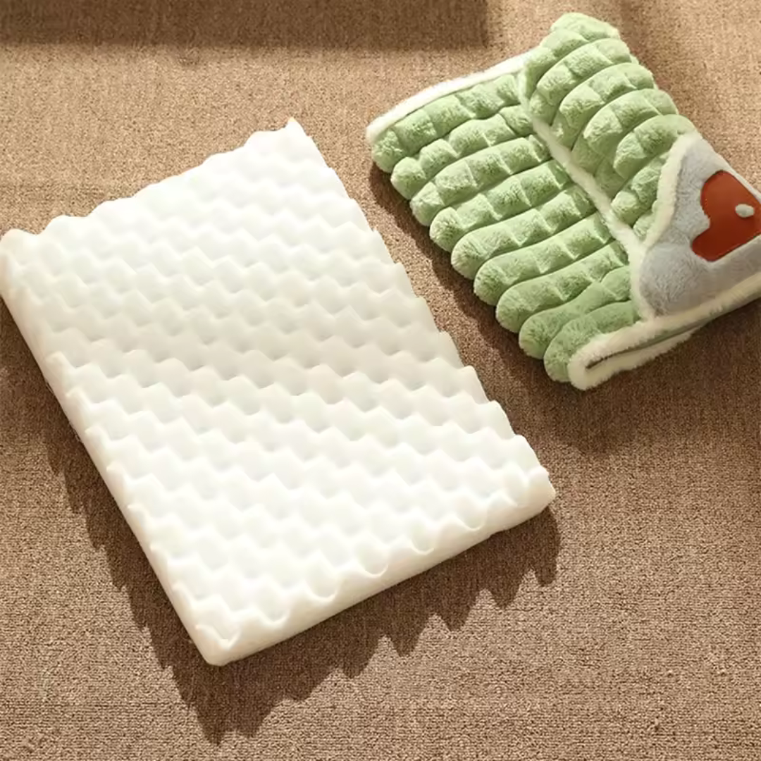 Orthopedic Pet Bed Mat Memory Foam Dog Cat Removable Washable Non-Slip Comfort Sleeping Place XL | Sansoti