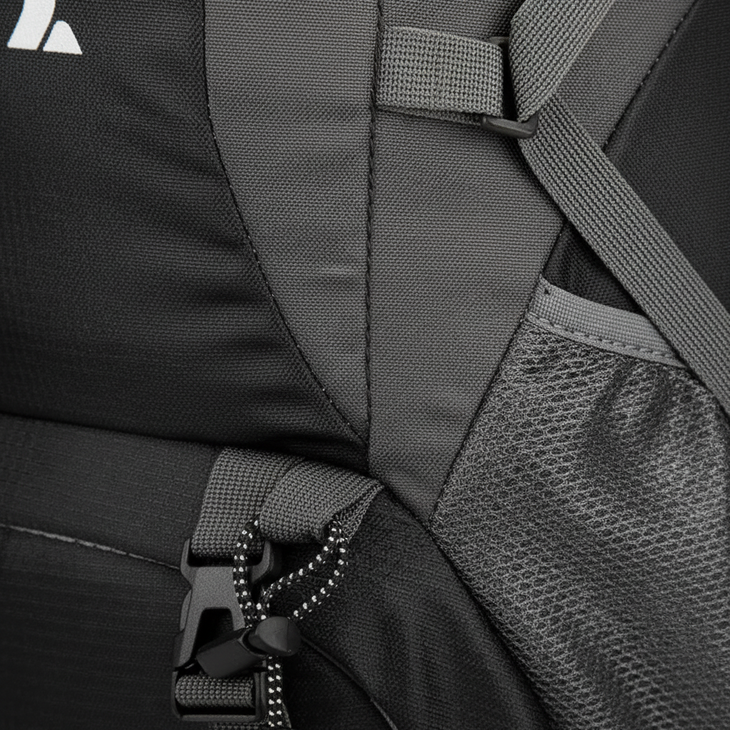Sac à dos outdoor 50 L avec compartiment à chaussures, dos respirant, ceinture abdominale réglable et imperméable pour trekking | Sansoti