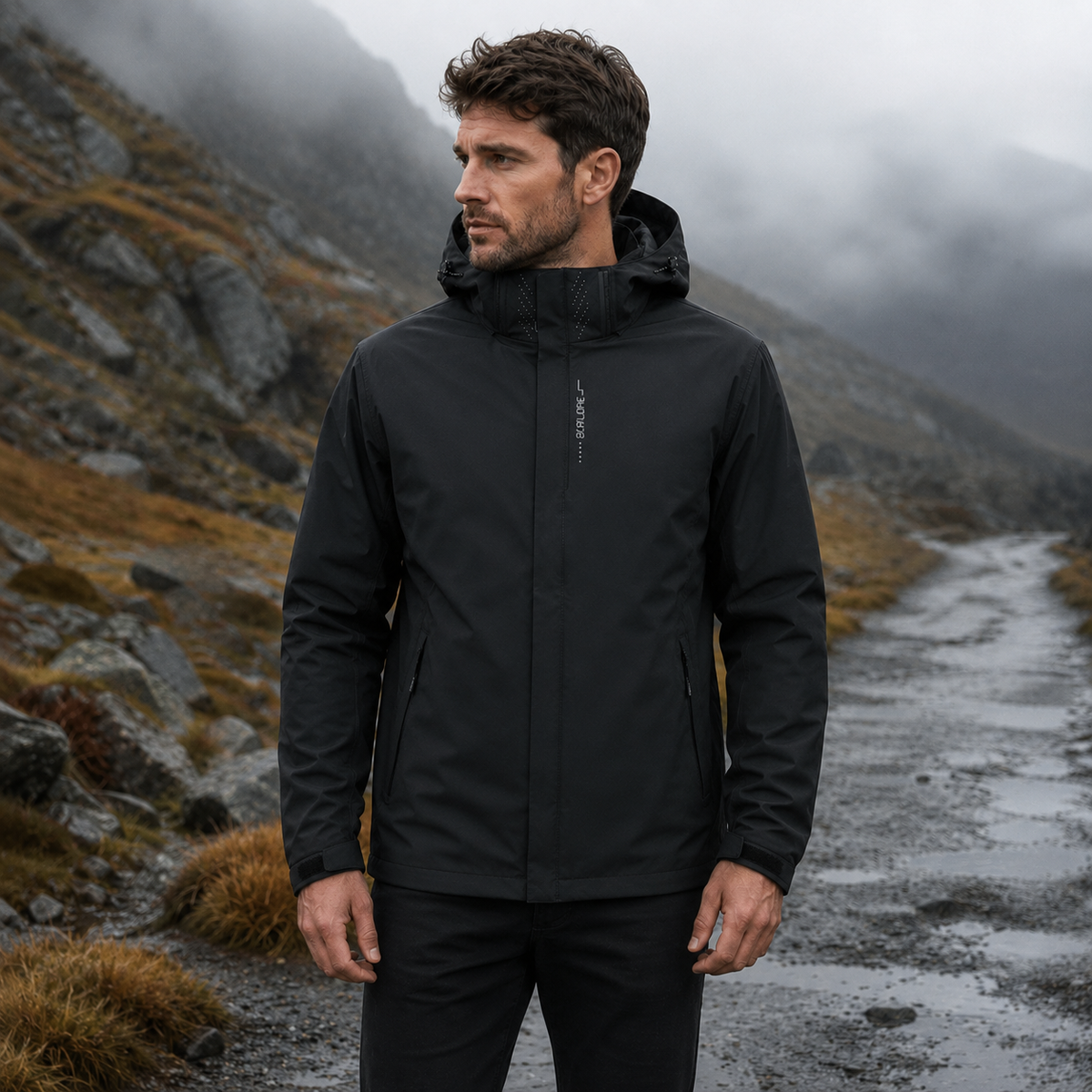 Imperméable imperméable pour femmes et hommes, léger, à capuche et respirant, pour la randonnée, la ville et les activités de plein air | Sansoti