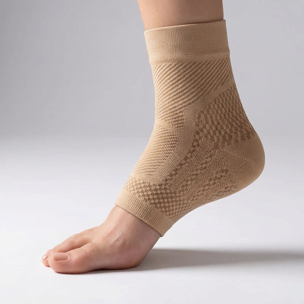 Ankle Compression Sleeve for Optimal Support and Faster Recovery During Sports Training and Everyday Movement | Sansoti