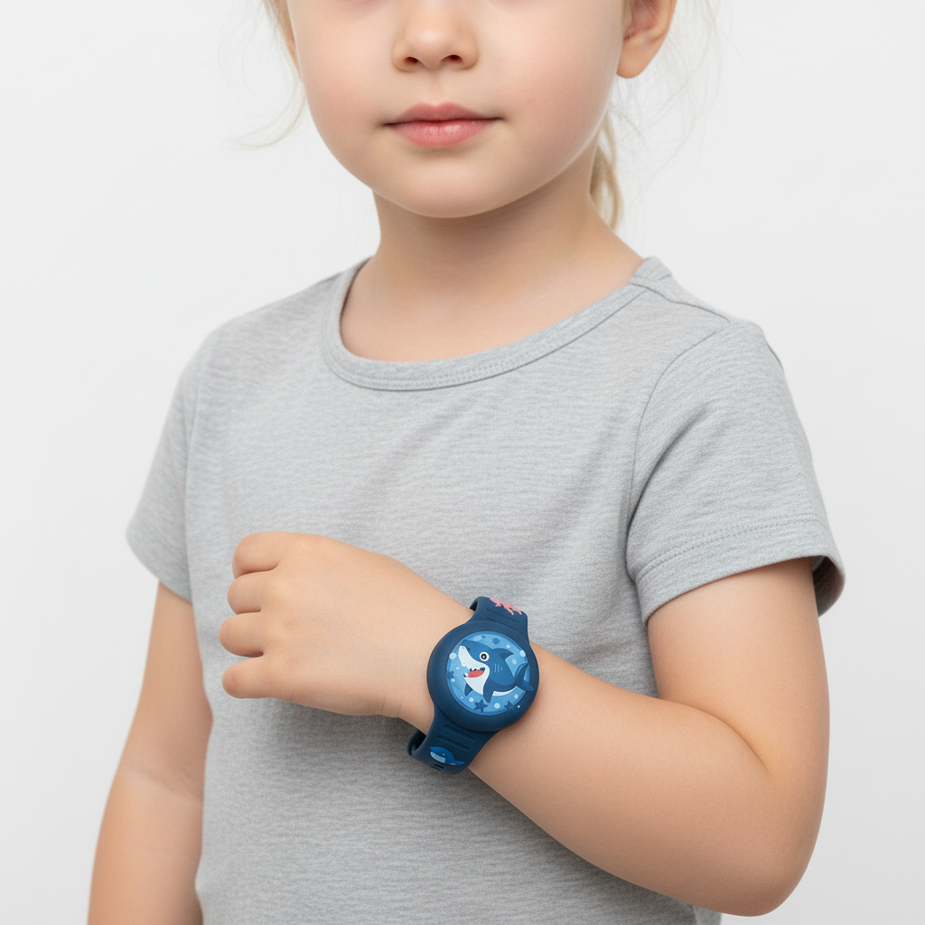 Silikonarmband für Kinder-GPS-Tracker - verstellbares, komfortables Uhrenarmband für Sicherheit und Aktivitäten | Sansoti