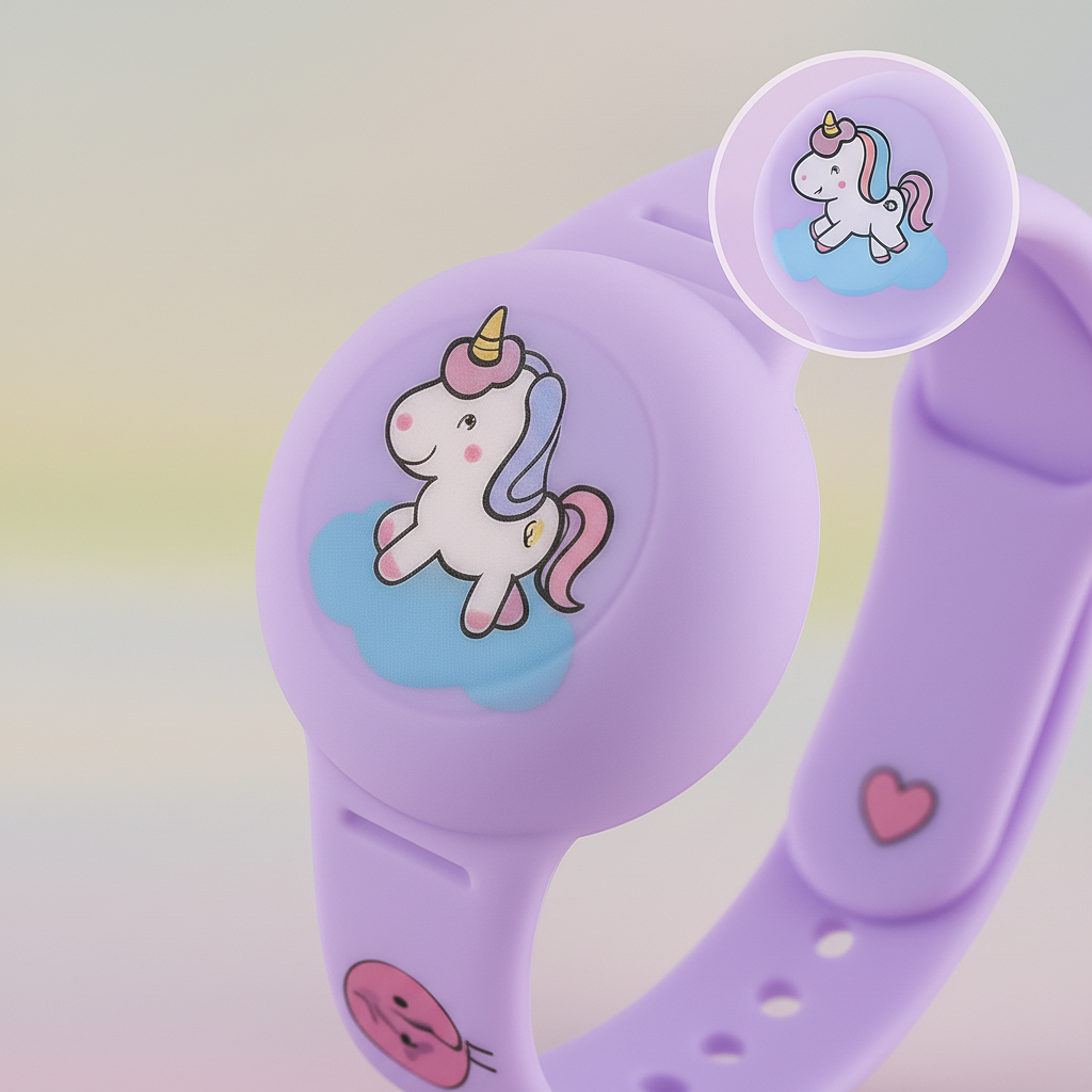 Silikonarmband für Kinder-GPS-Tracker - verstellbares, komfortables Uhrenarmband für Sicherheit und Aktivitäten | Sansoti