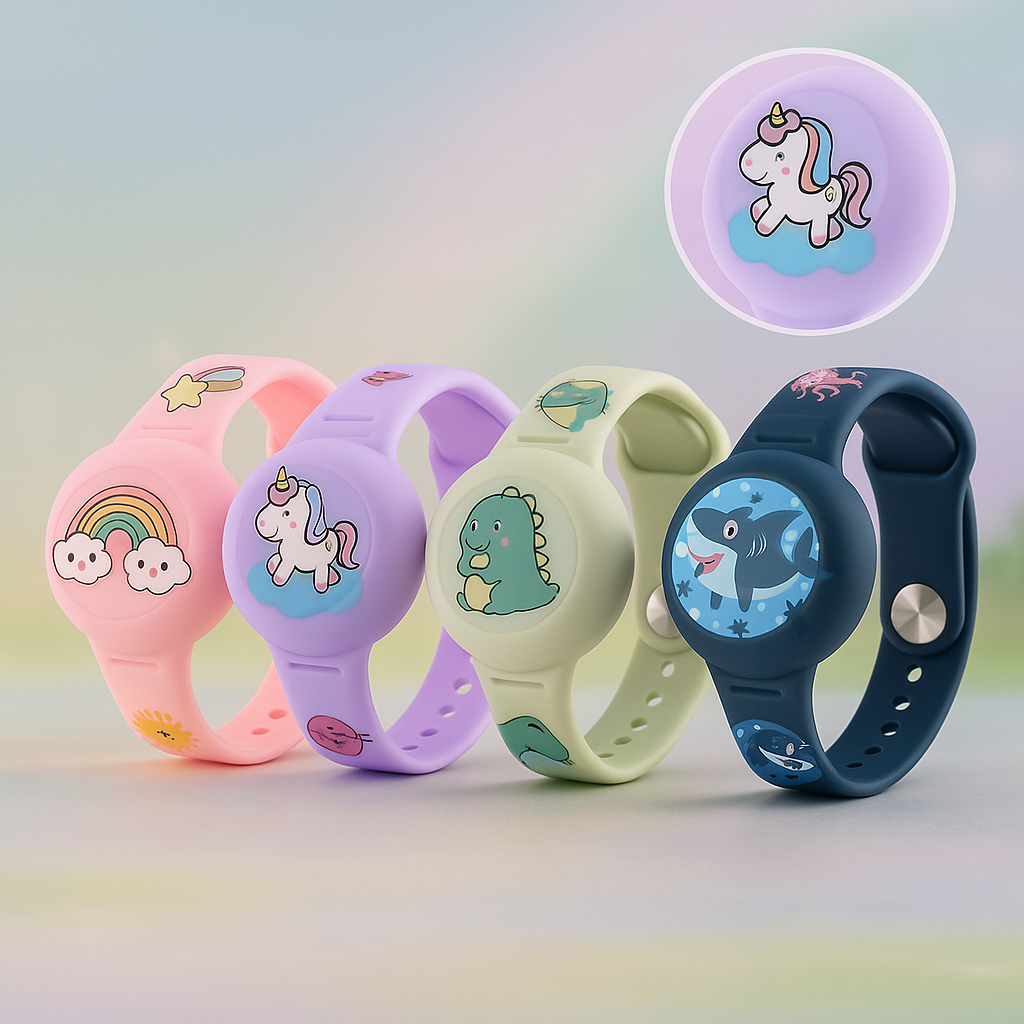 Silikonarmband für Kinder-GPS-Tracker - verstellbares, komfortables Uhrenarmband für Sicherheit und Aktivitäten | Sansoti