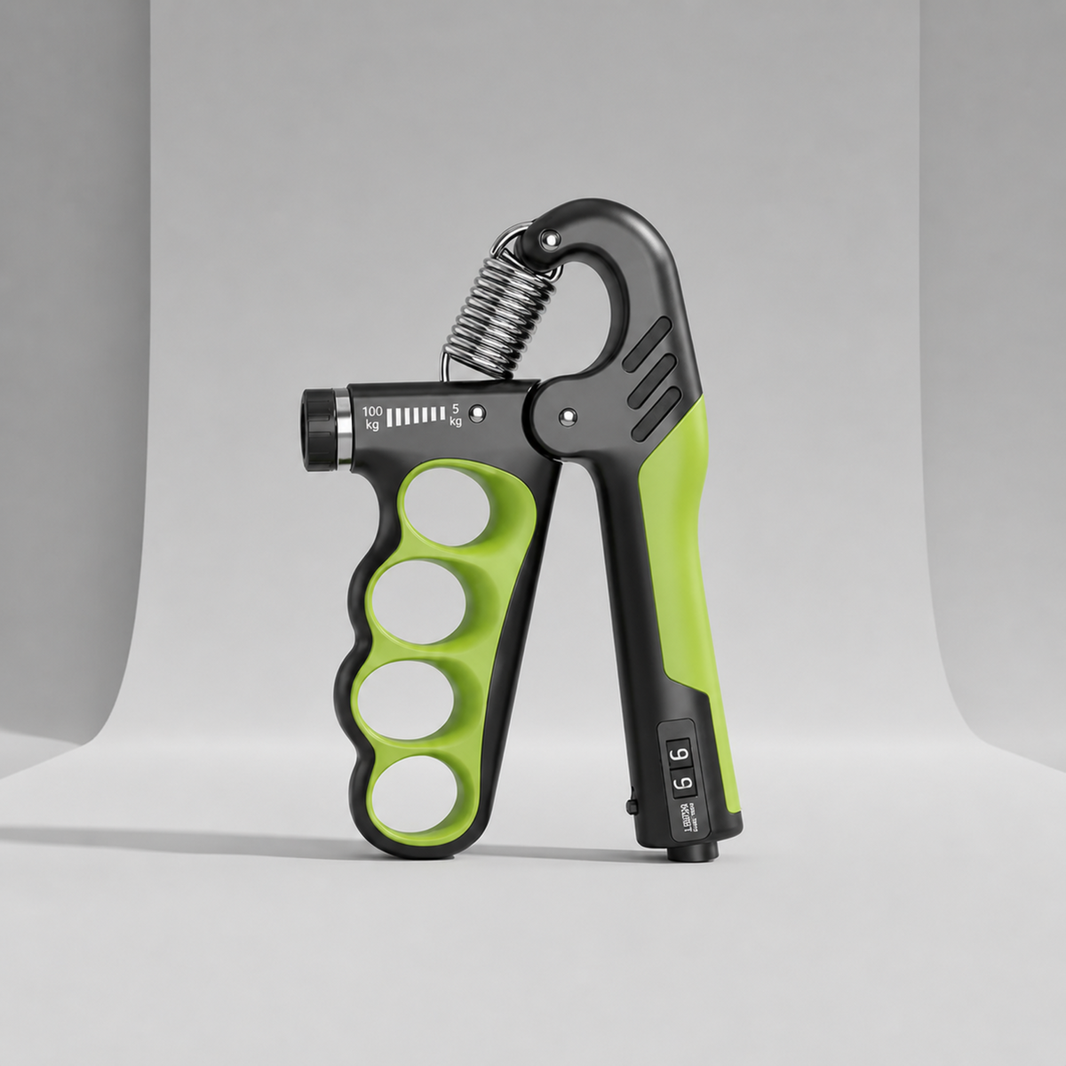 Adjustable Metal Hand Gripper Grip Strengthener Fitness Strength Training Rehabilitation Forearm Training Muscle Building | Sansoti