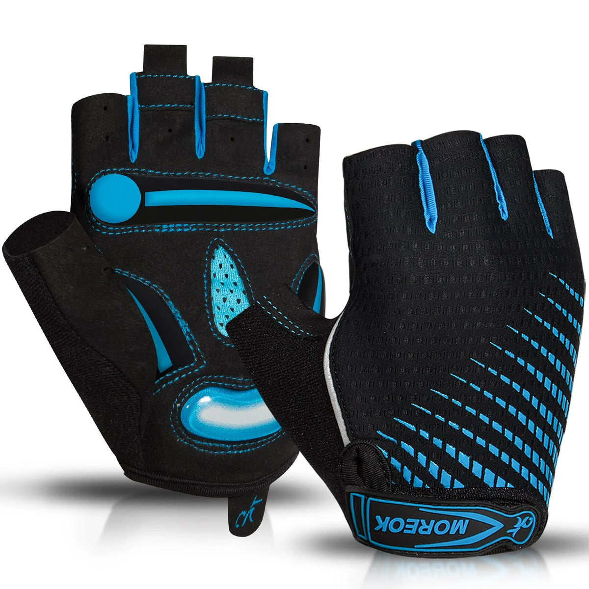 Fietshandschoenen Halfvinger met Gel Demping Ademend Antislip Comfort voor Mountainbike Racefiets MTB Wielrennen | Sansoti