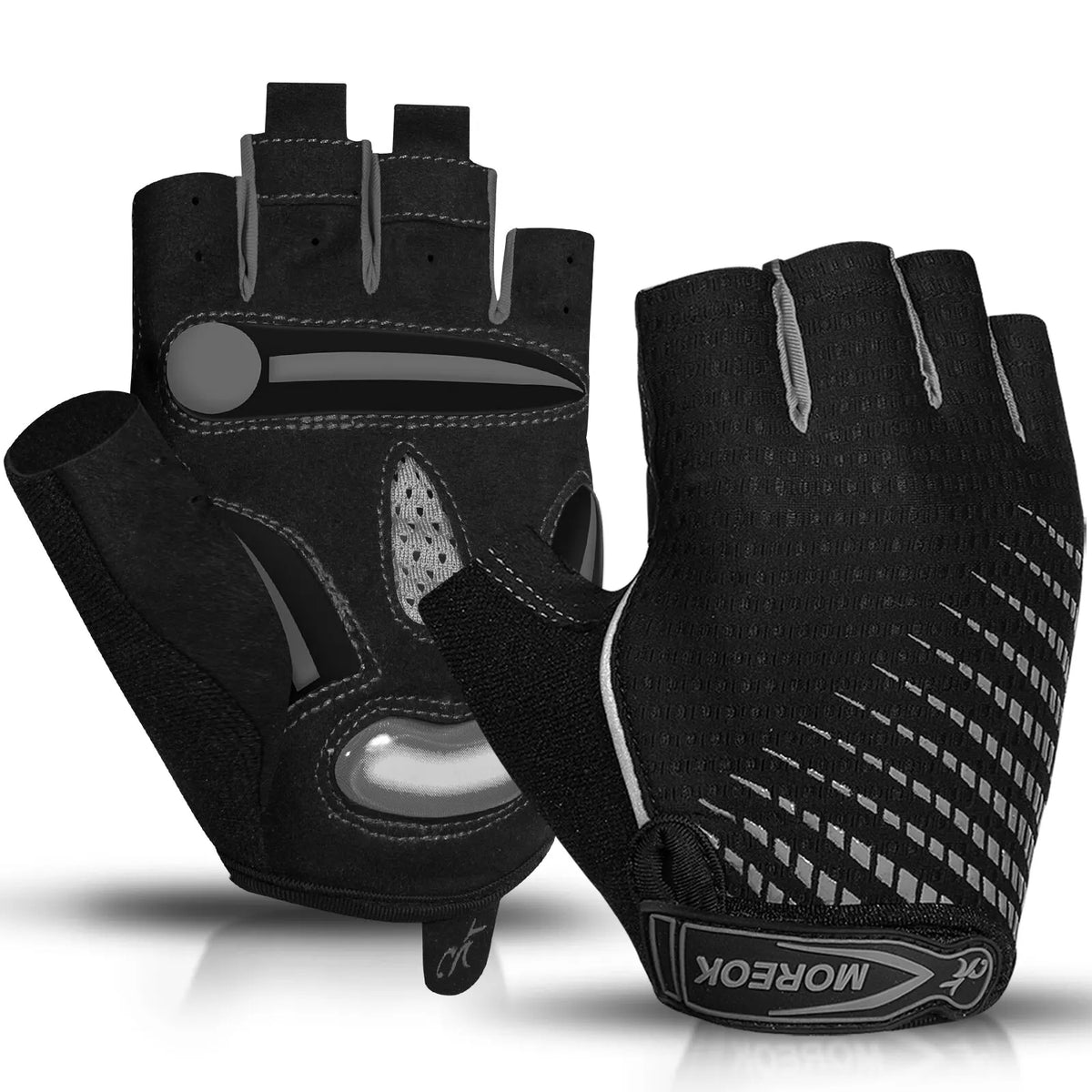 Fietshandschoenen Halfvinger met Gel Demping Ademend Antislip Comfort voor Mountainbike Racefiets MTB Wielrennen | Sansoti